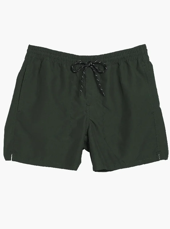 Relaxed Fit Men's Sandy Shorts - Sardine Green