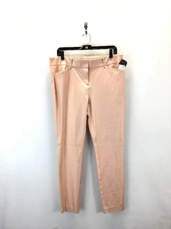 Stylish Sneakers Pants Other By New York And Co In Peach, Size: 12