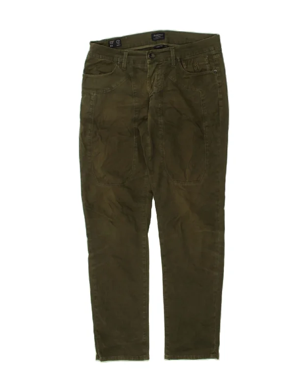 Relaxed Wear JACK & JONES Mens Slim Fit Casual Trousers W33 L32 Green