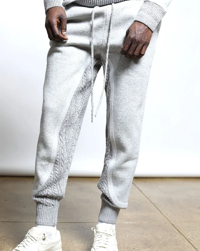 Lounge Wear Felt Connect Terry Sweater Sweatpants (FINAL SALE)