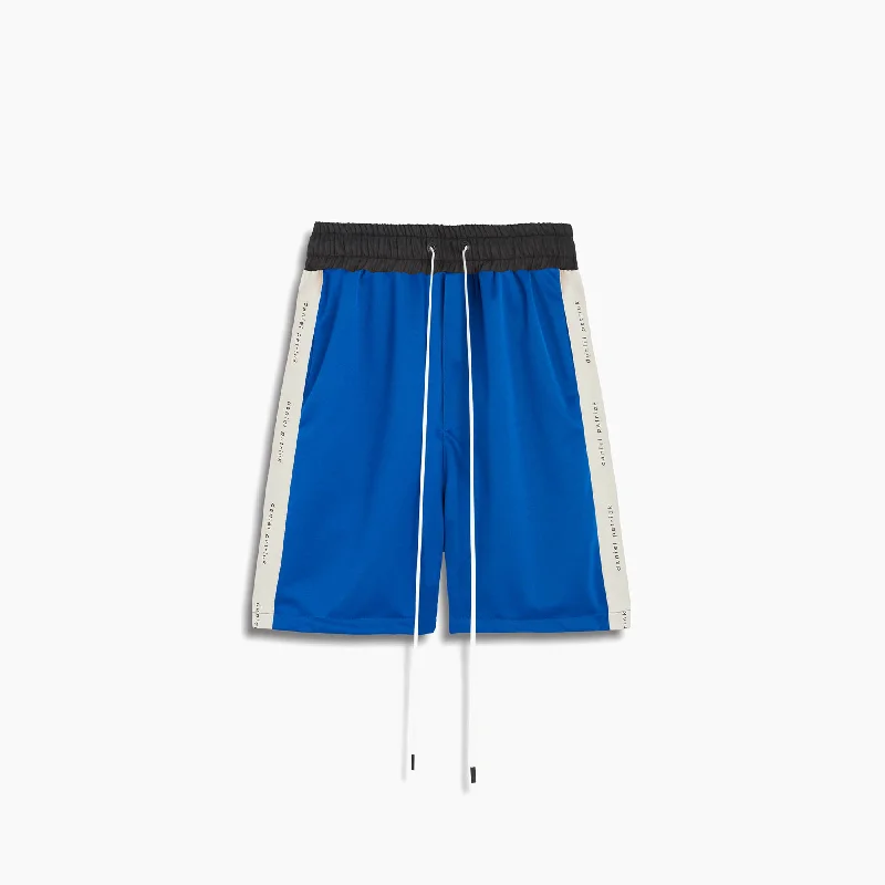 Outdoor Wear classic gym short / cobalt + ivory