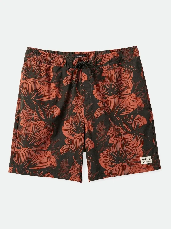 WSHD BLK/TERRACTTA FLORAL