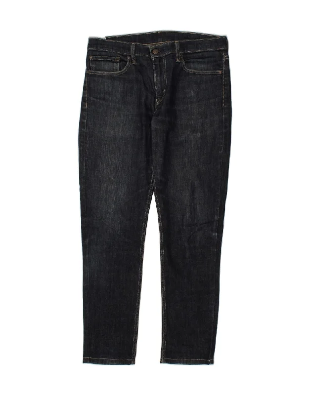 Effortless Comfort LEVI'S Mens 511 Slim Jeans W32 L28 Navy Blue Cotton