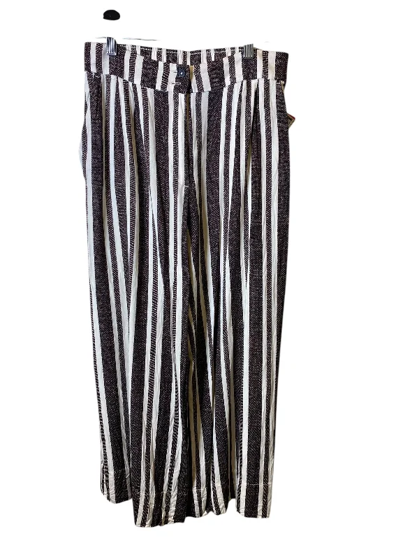 Effortless Comfort Pants Other By H&m In Brown & White, Size: 6