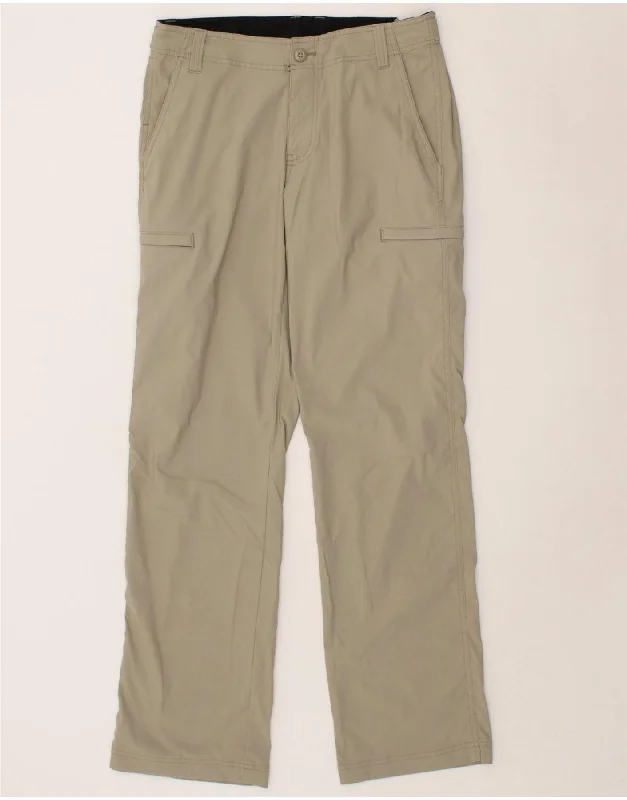 Casual Hoodies EDDIE BAUER Mens Straight Cargo Trousers W33 L32  Beige Nylon