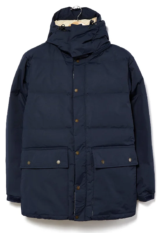 Everyday Essentials Stan Ray Men's Down Jacket - Navy