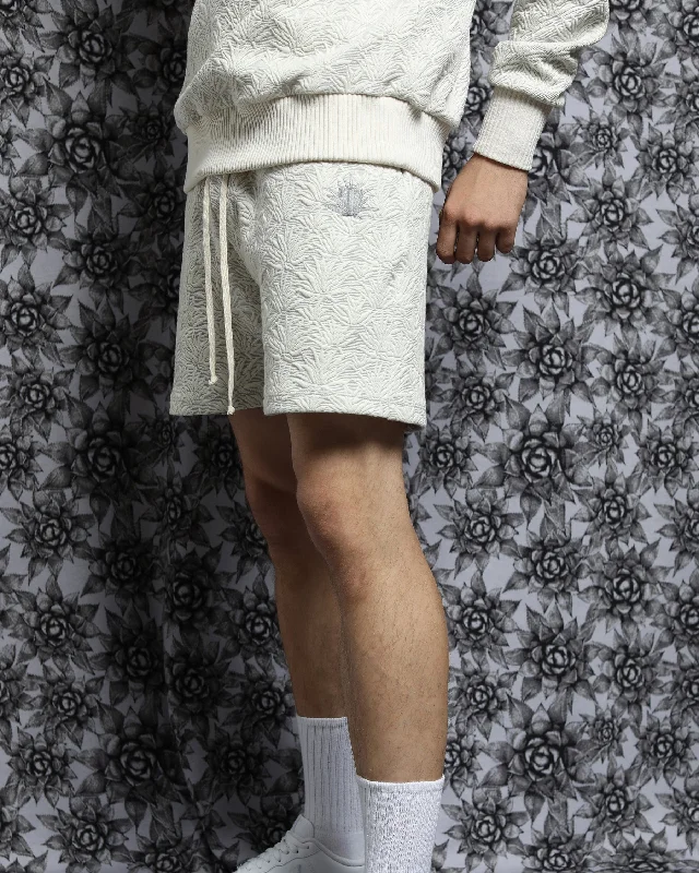 Relaxed Wear Agave 3D Blister Knit Shorts (FINAL SALE)