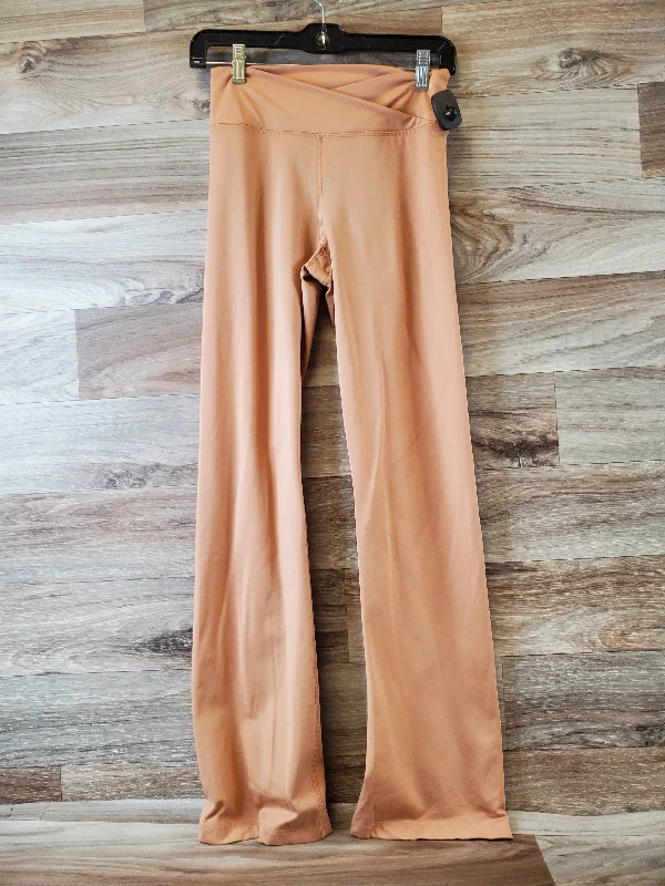 Graphic Caps Athletic Pants By Calvin Klein Performance In Tan, Size: S