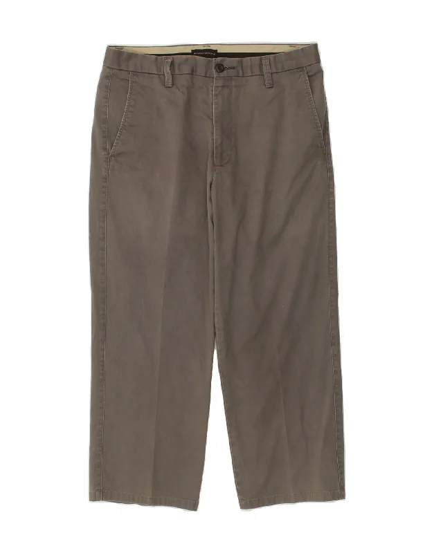 High-end Jackets DOCKERS Mens Straight Chino Trousers W34 L26  Grey Cotton