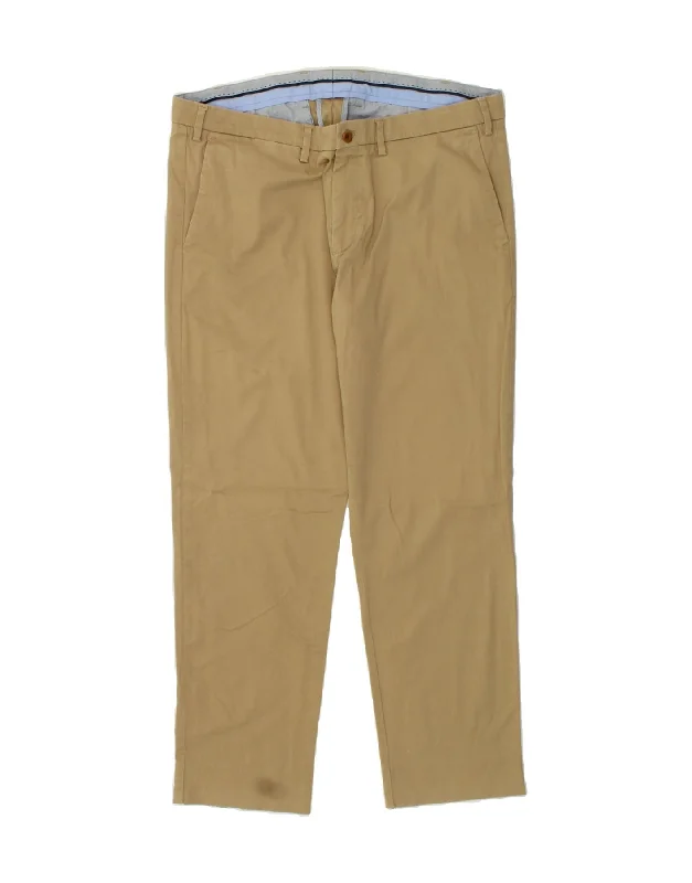 Smart Wear GANT Mens Tailored Slim Chino Trousers IT 54 2XL W36 L 29  Beige Cotton