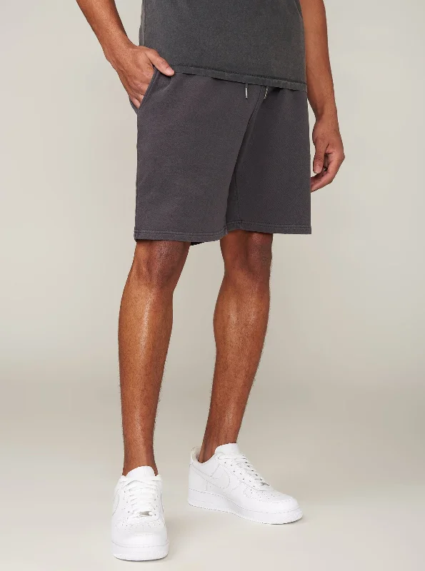 Wool Sweaters Dylan French Terry Short - Dark Stone