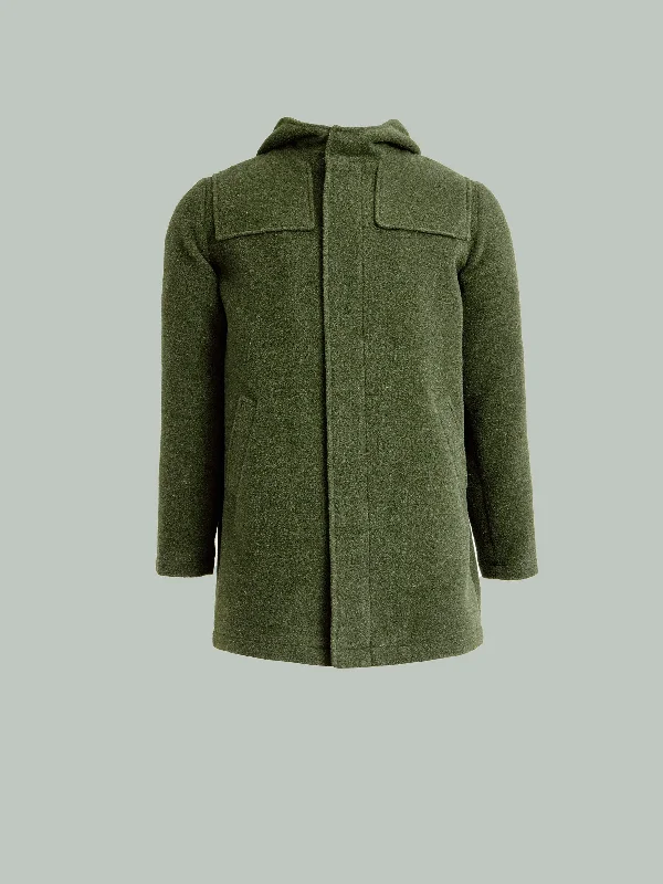 Casual Chic Yared Coat Wool & Alpaca Color Green