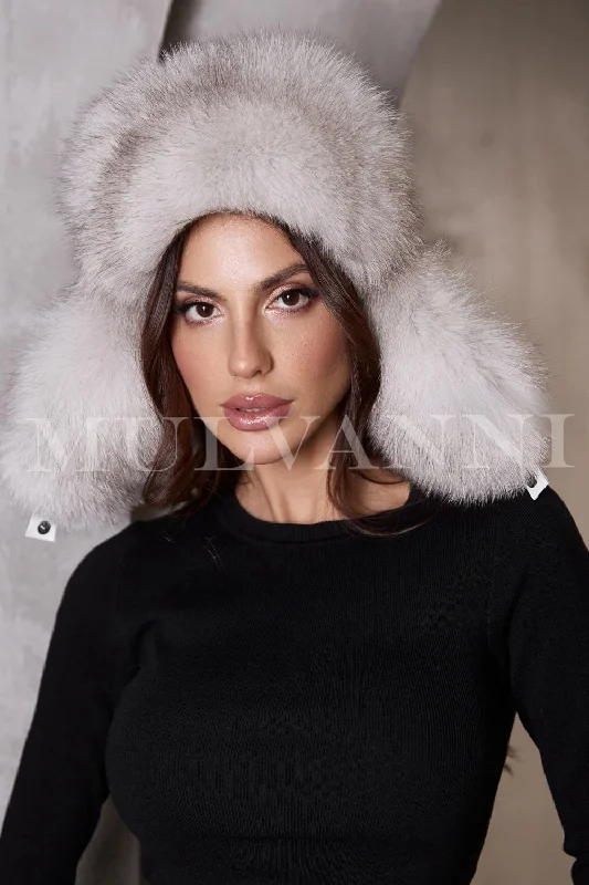 Sportswear Styles BIANCA White Fox Hat