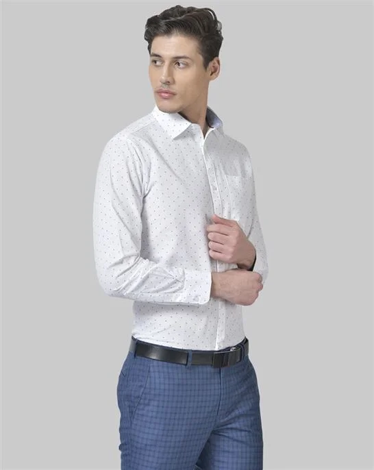 Casual Knitwear Cotton dobby smart fit shirt