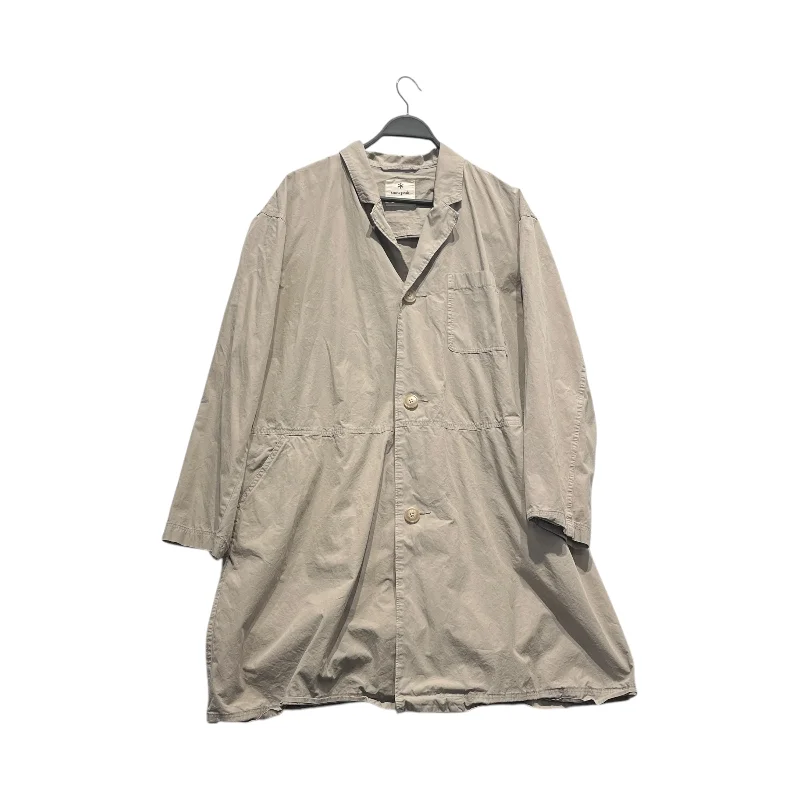 Classic Casual snow peak/Trench Coat/M/Cotton/GRY/