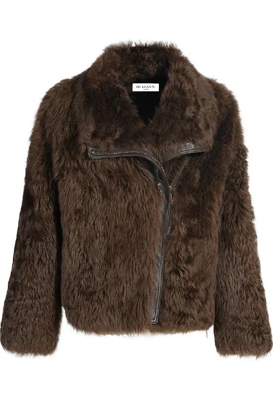 Lightwear Options NINA Shearling Jacket