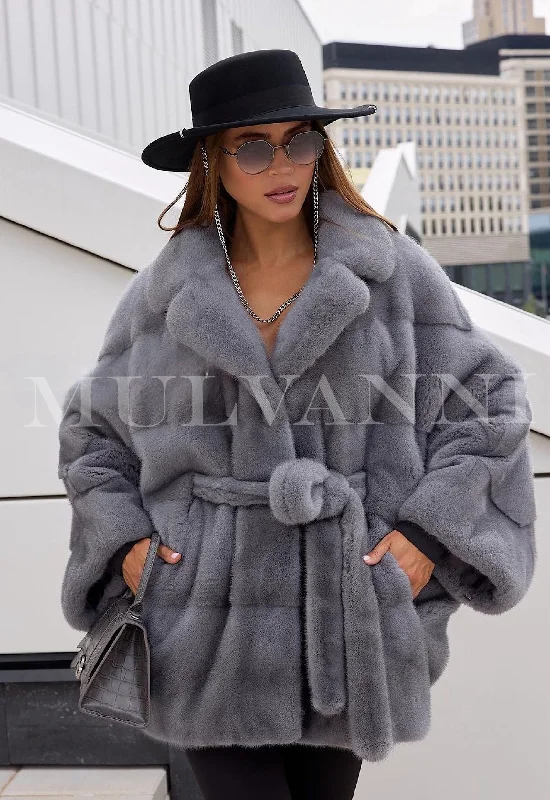 Basic Fashion VILMA Mink Fur Coat