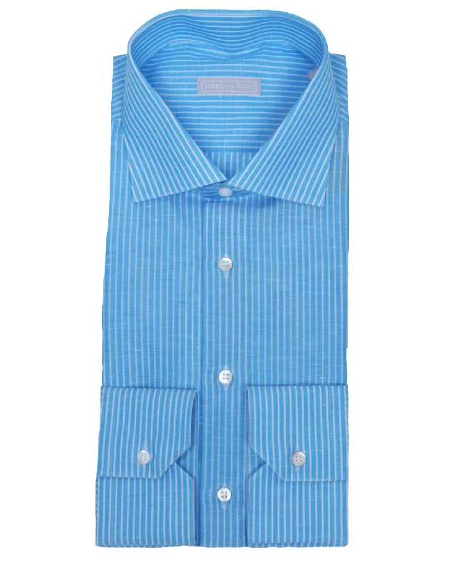 High-end Jackets Turquoise Dress Shirt