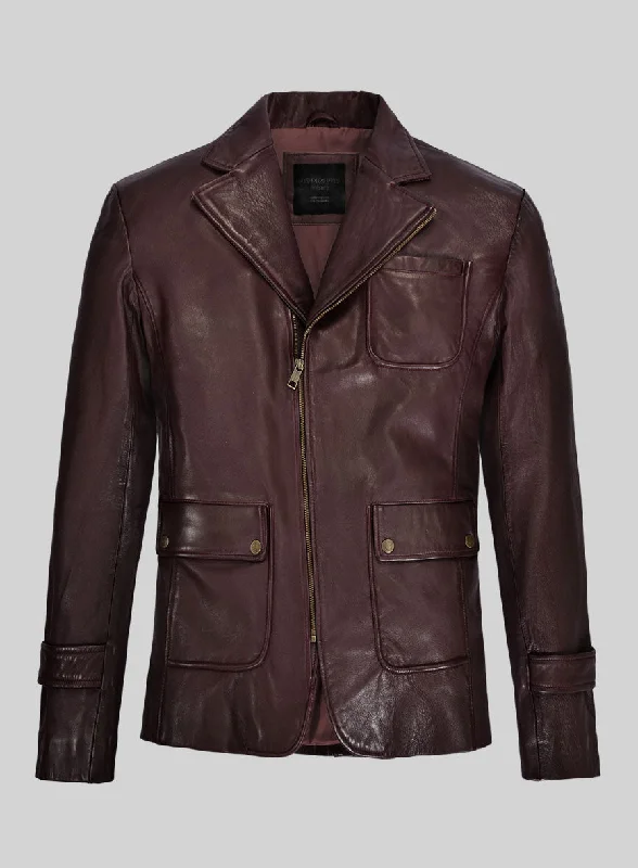 Soft T-Shirts Robert Leather Blazer