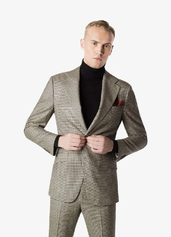 Trench Coats Oxford Grey Houndstooth