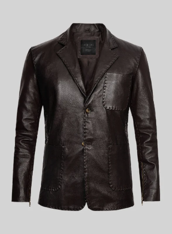 Functional Fashion Fast and Furious Leather Blazer