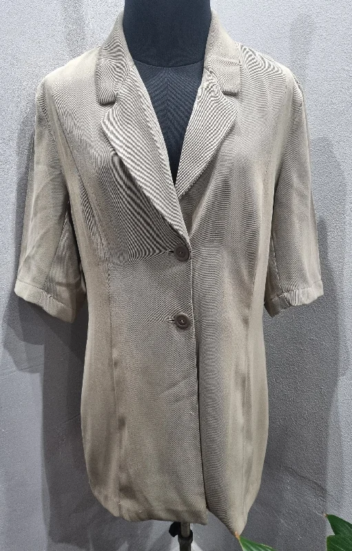 Trench Coats Short Sleeve Blazer (10/34)