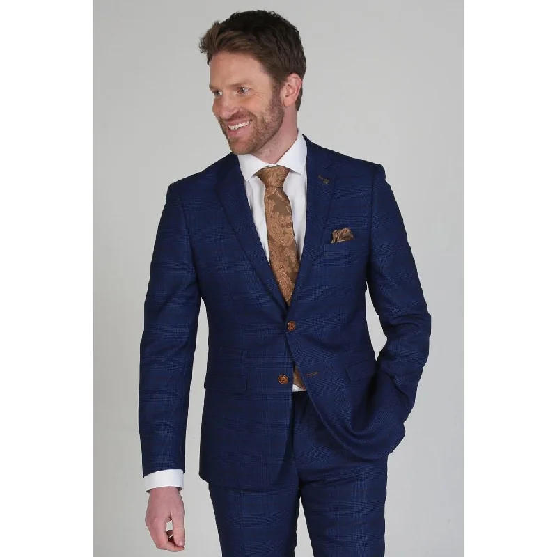 Stylish Sweaters Alex - Men's Navy Blazer