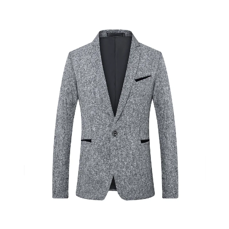 Varsity Jackets Polyester Casual Blazer