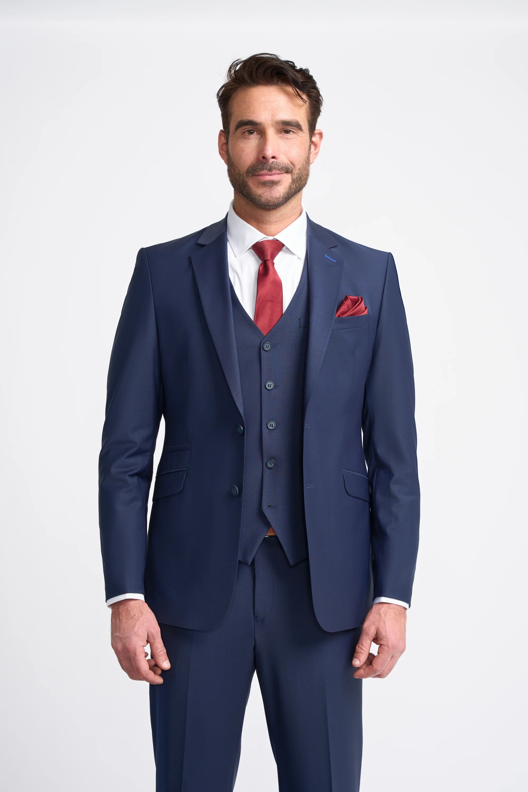 Cozy Fit Bond - Men's Navy Tailored Fit Blazer