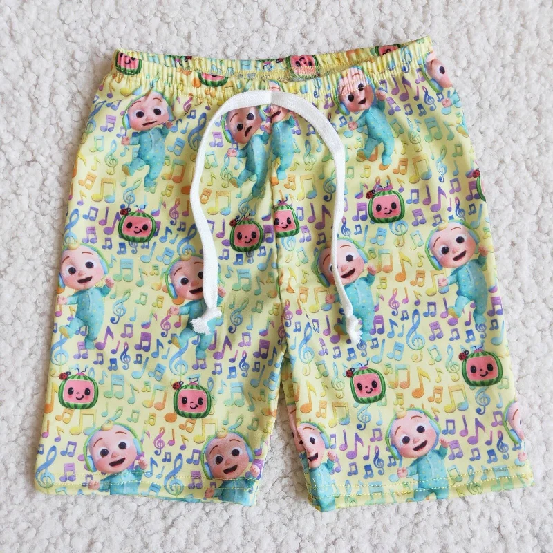 Streetwear Look E1-1 Baby Boys Summer music boy Swimwear shorts