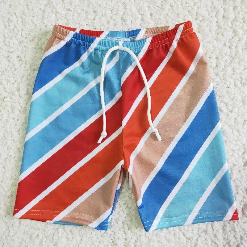 Comfortable Style SS0005 Baby Boys Summer stripe Swimwear shorts