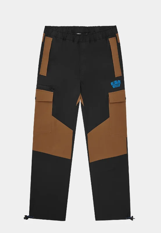 Effortless Comfort Bbc Panelled Tech Pant Black/Brown