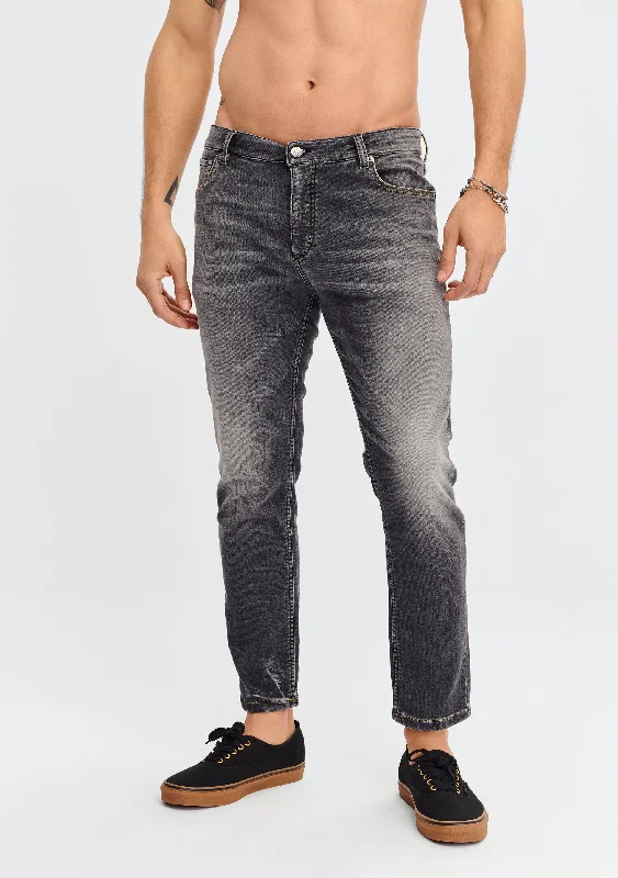 Casual Wear Diego Tapered Cropped Jean