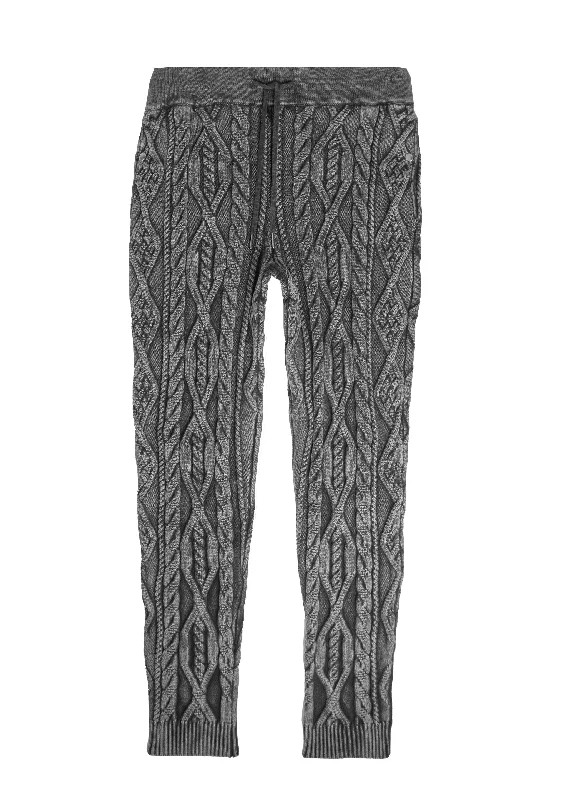 Fashion Basics Elijah Cable Knit Jogger