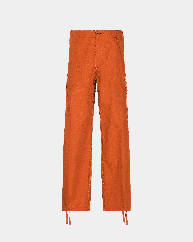 Effortless Style Kenzo cargo workwear pant Dark Camel