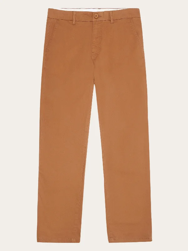 Relaxed Fit LUCA slim twill chino pants - Dachshund