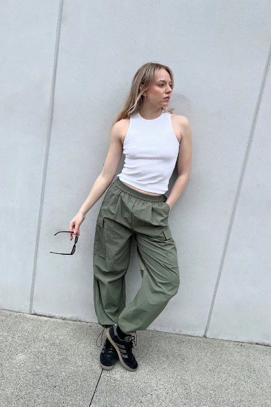 Lounge Wear PARACHUTE CARGO PANT